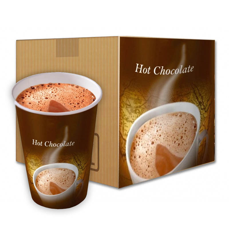 Gobelets Pr Dos S Carton Relax Hot Chocolate Oz Par