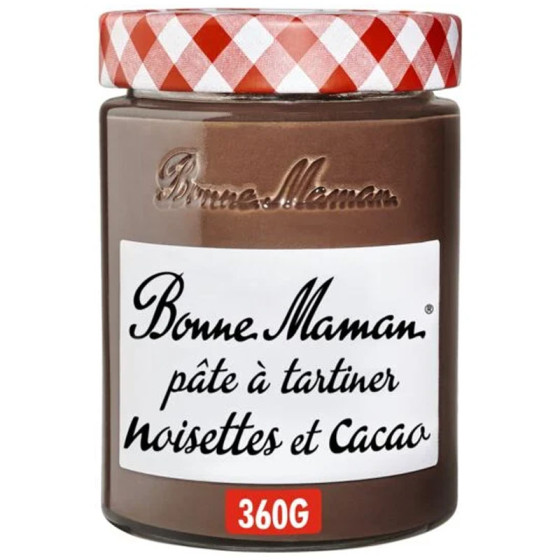 Bonne Maman P Te Tartiner Noisette Et Cacao Pot En Verre