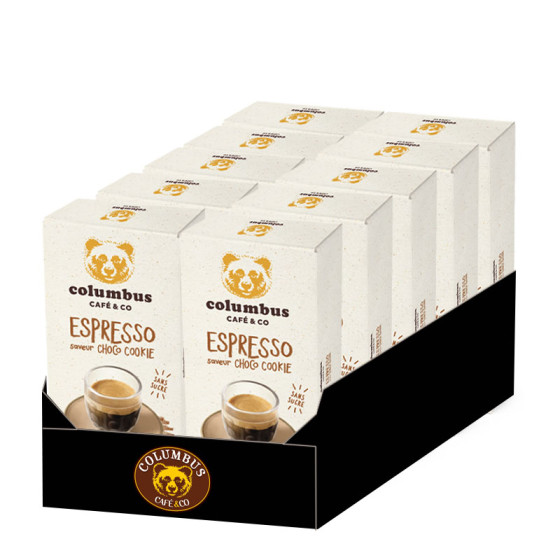 Café Gourmand Chocolat Cookie Capsule Nespresso Compatible x 100