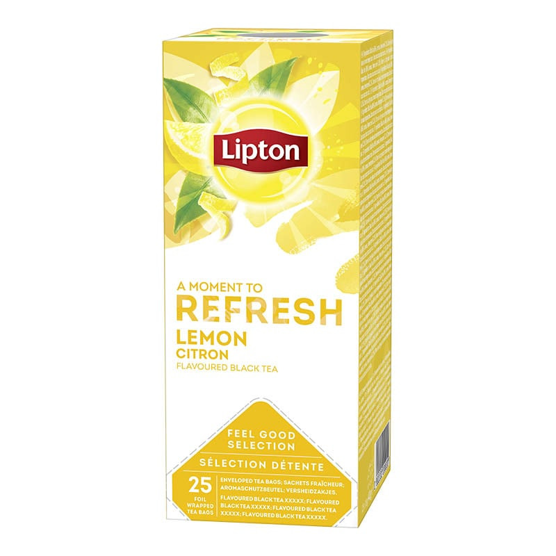 Thé Aromatisé Lipton Citron - 25 Sachets