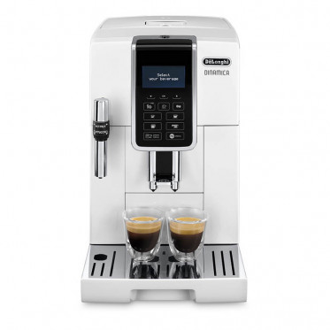 Machine à café en grains DeLonghi Dinamica FEB 3535.W - Blanc
