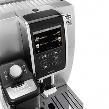 Machine à café en grains DeLonghi Dinamica FEB 3595.S - Silver