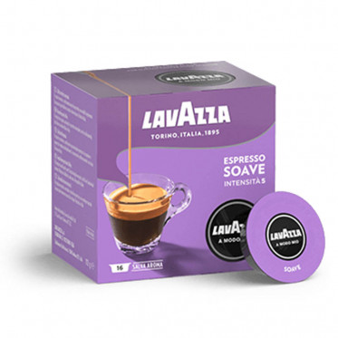 Capsules Lavazza a Modo Mio - Café Espresso Soave - 16 capsules