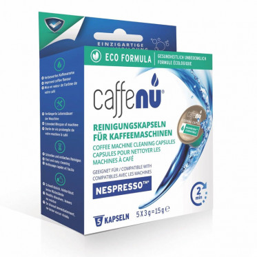 Capsule Nettoyante Ecologique Nespresso Compatible Caffenu pour Machine Nespresso - 5 capsules