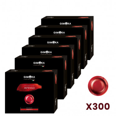 Capsule Nespresso PRO Compatible Gimoka Intenso - 6 boite - 300 capsules