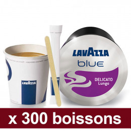 Pack Pro Réassortiment Lavazza "Small" : Capsules LB Délicato - 300 boissons