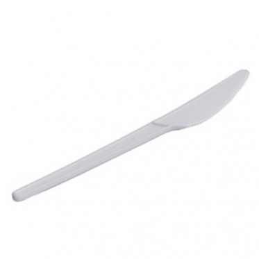 Couteau 16.8 cm CPLA - Coloris Blanc - Par 50