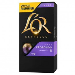 Capsule Nespresso Compatibles L'Or Espresso Lungo Profondo - 10 capsules