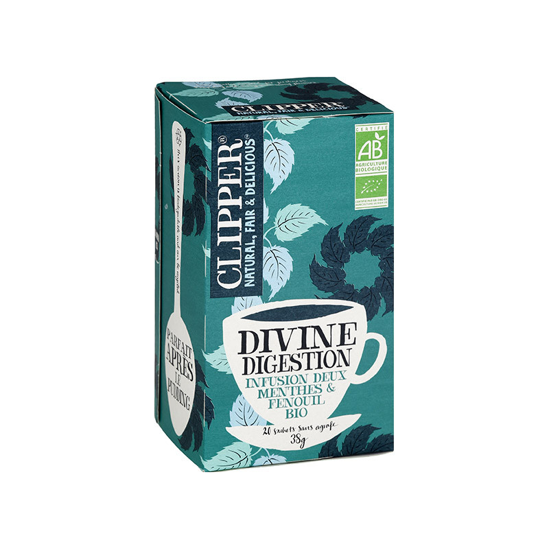 Clipper : Infusion Bio Divine Digestion - 20 sachets - Coffee-Webstore