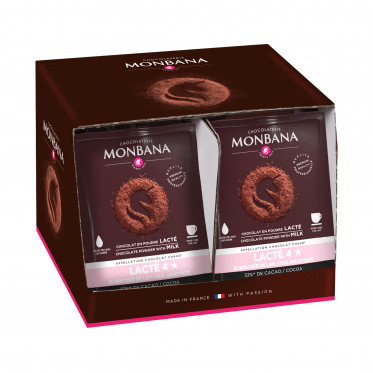 Kit chocolat chaud pour Nespresso ® - Monbana - 10 boissons