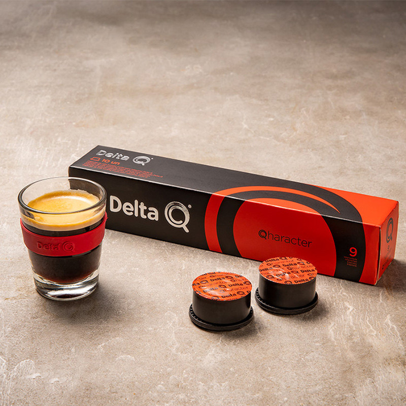 Capsule Delta Q Café Qharacter 10 capsules Coffeestore Achat
