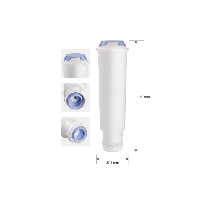 XtraCare Filtre à eau pour machines à café Melitta - Cartouche filtrante  pour Krups Claris F088 - Compatible avec Melitta Pro Aqua - Cdiscount Maison