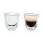 Tasse en verre double paroi Delonghi Espresso 6 cl - par 2