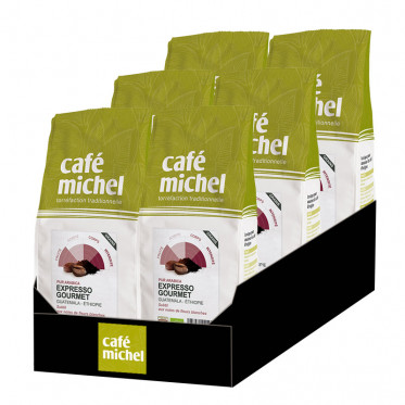 Café en Grains Bio Café Michel Expresso Gourmet - 6 paquets - 6 kg
