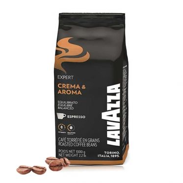 Café en Grains Lavazza Crema & Aroma - 3 paquets - 3 Kg