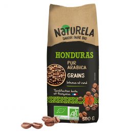 Café en Grains Bio Naturela Honduras Pur Arabica - 500 gr