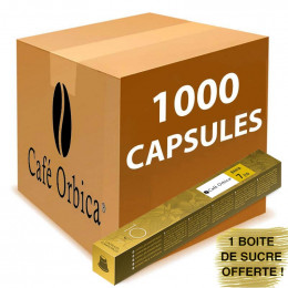 Capsules Nespresso Compatibles Orbica Brésil Indes Bahia - 1 tube - 10 capsules