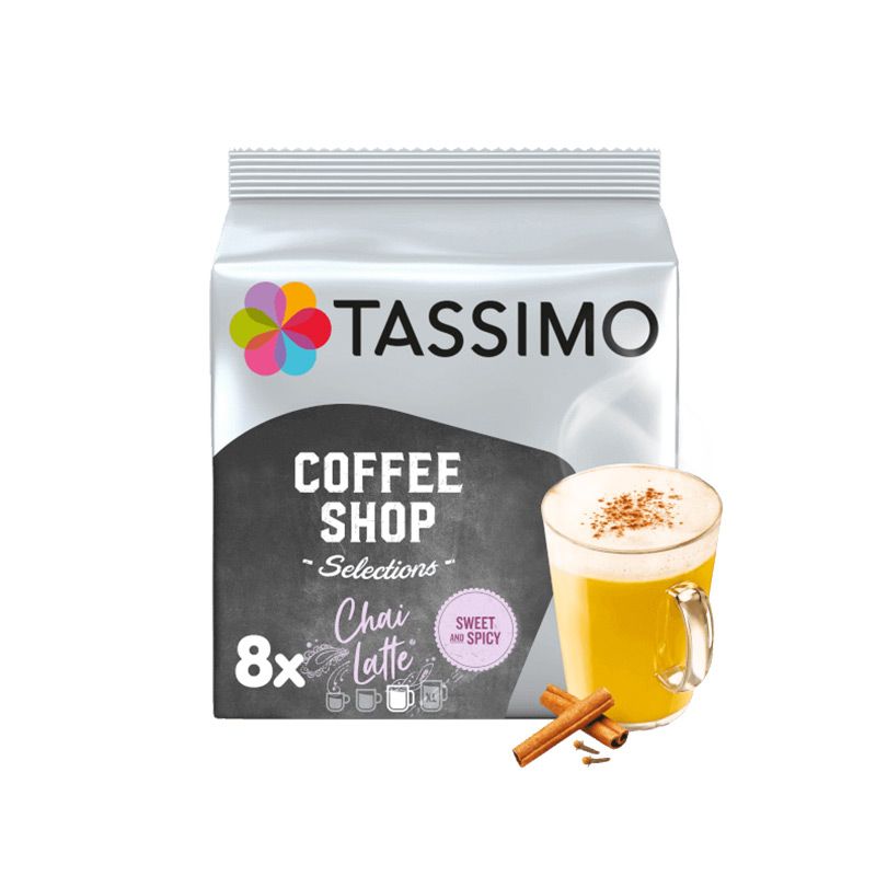 Capsule Tassimo Coffee Shop Chai Latte - 8 boissons