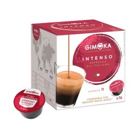 Capsule Dolce Gusto Compatible Café Gimoka Espresso Intenso - 16 Capsules