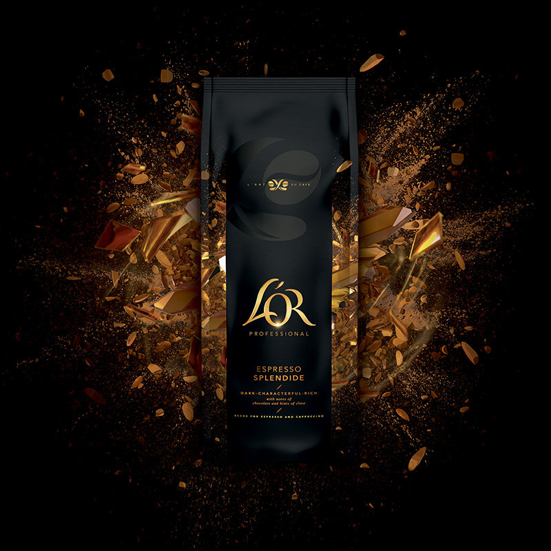 Café en Grains Bio L'Or Professional Espresso Splendide - 1 Kg