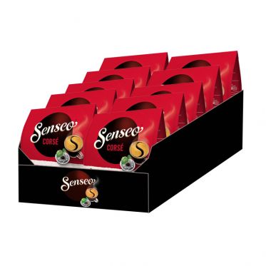 Dosette Senseo Café Corsé - 10 paquets - 180 dosettes compostables