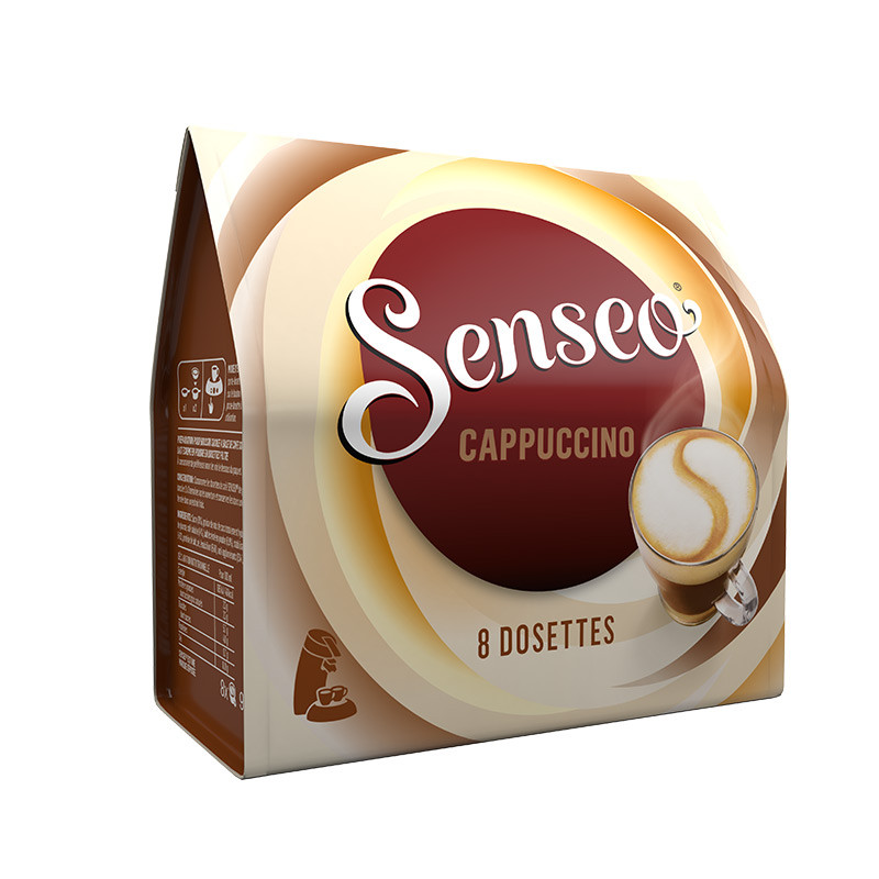 Café Cappuccino dosettes Senseo x8 - 92g