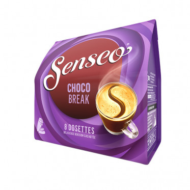 Dosette Senseo Chocolat Chaud Chocobreak - 8 dosettes