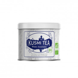 Thé Blanc Bio Kusmi Tea White Anastasia - Boite métal 90 gr