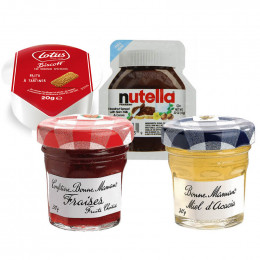 PACK Nutella, Miel, Fraise : Nutella & Bonne Maman - 240 portions