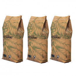 Café en Grains Bio Costadoro Respecto - 3 paquets - 3 Kg