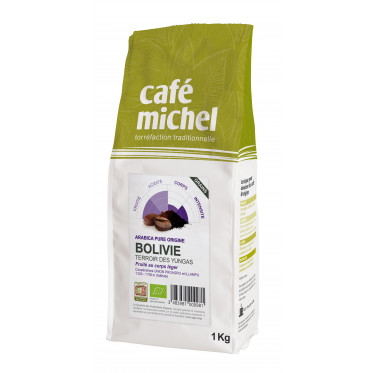 Café en Grains Bio Café Michel Bolivie - 1 kg