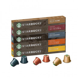 Pack découverte capsule Starbucks ® by Nespresso ® - 60 capsules