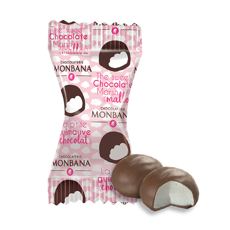 Chocolat en Gros : Monbana Crousti-Neige - 200 pièces