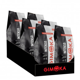Café en Grains Gimoka Intenso - 6 paquets - 6 Kg
