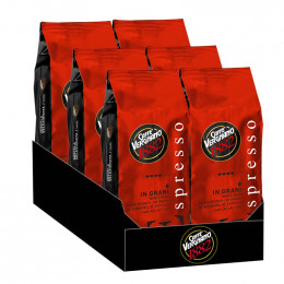 Café en Grains Caffe Vergnano 1882 Espresso - 6 paquets - 6 Kg
