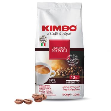 Café en Grains Kimbo Espresso Napoli - 12 paquets - 12 Kg