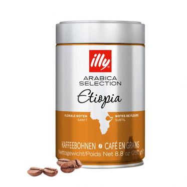 Café en Grains Caffè illy Espresso Sélection Ethiopie - 6 boîtes - 1,5 Kg