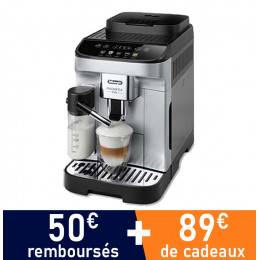 Machine à café en grains DeLonghi Magnifica EVO FEB 2961.SB Silver Black + 89€ de CADEAUX EXCLUSIFS