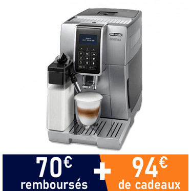 Machine à café en grains DeLonghi Dinamica FEB 3575.S - Silver