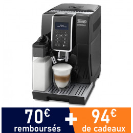 Machine à café en grains DeLonghi Dinamica FEB 3555.B - Noir