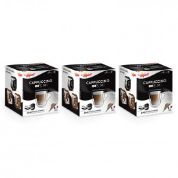 Capsules Dolce Gusto compatible Cappuccino Régilait - 3 boîtes - 48 capsules