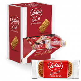 Biscoff Lotus Original Speculoos - Boite distributrice de 150 biscuits emballés individuellement