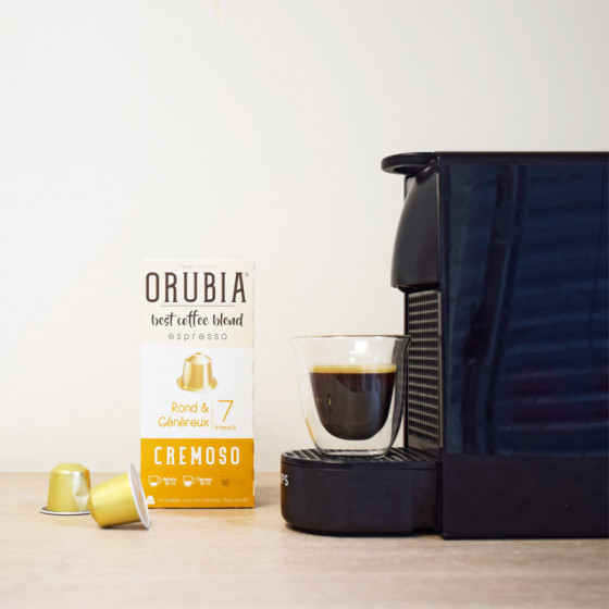 Capsule Nespresso Compatible Café Orubia Cremoso - 10 capsules