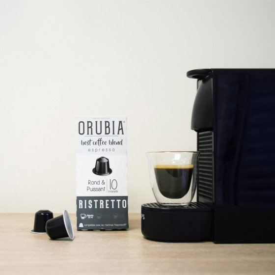Capsule Nespresso Compatible Café Orubia Ristretto - 120 capsules