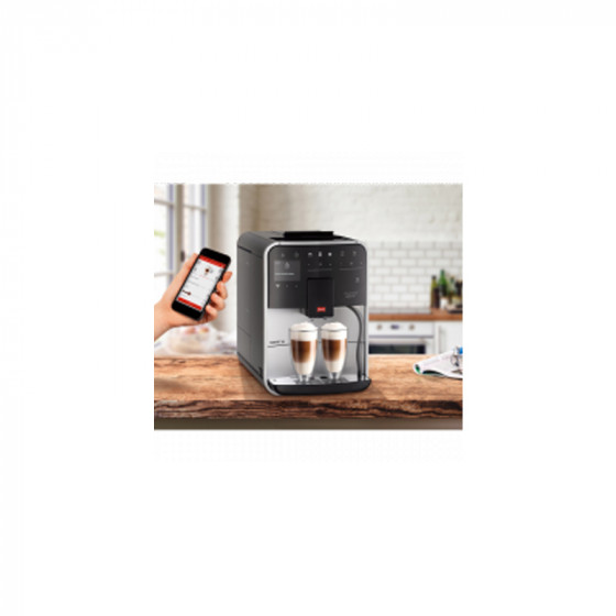 Machine à café en grains Melitta Barista T Smart - Noire Argent