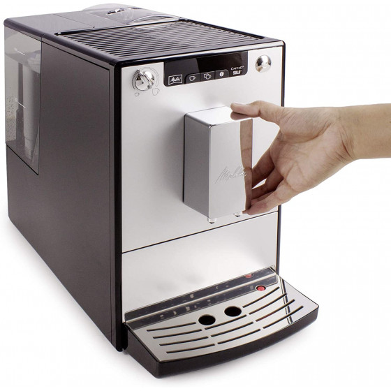 Machine à café en grains Melitta Caffeo Solo E950-203 Argent