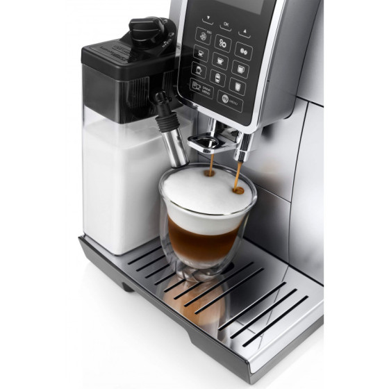 Machine à café en grains DeLonghi Dinamica FEB 3575.S Silver + 94€ de CADEAUX EXCLUSIFS