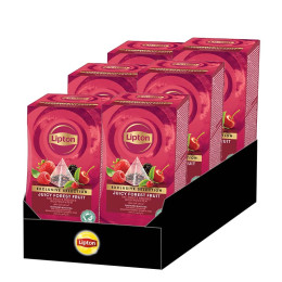 LIPTON Lipton thé vert fruits rouge sachet x25 -40g pas cher 