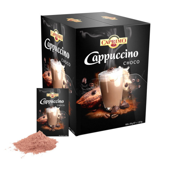 Cappuccino Caprimo Choco - 3 Boîtes distributrices - 300 dosettes individuelles