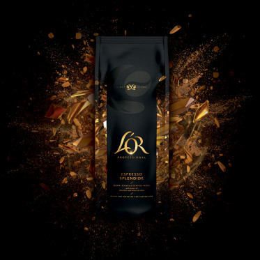 Café en Grains Bio L'Or Professional Espresso Splendide - 6 paquets - 6 Kg